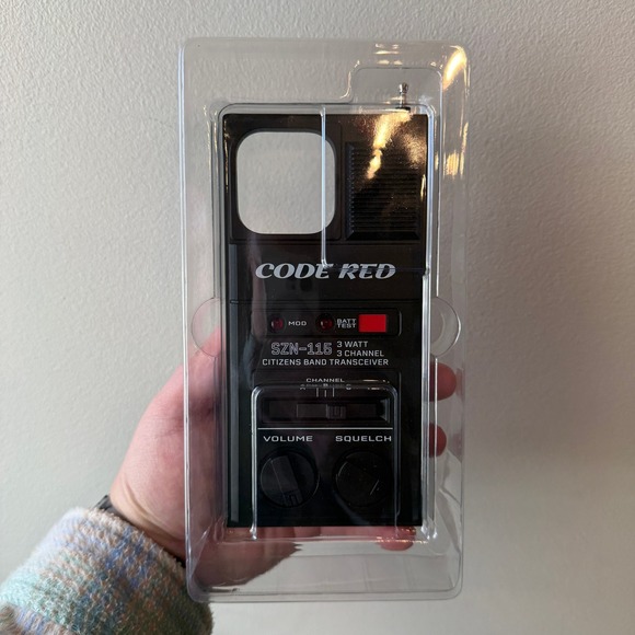 Stranger Things iPhone 15 Pro Max Walkie Talkie Phone Case Code Red Netflix - Picture 5 of 6